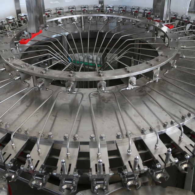 Zhangjiagang TIE Machinery Automatic Factory Price Bottle Carbonated Drinks Filling Machine