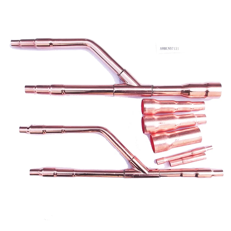Copper Refnet Pipe With Insulation for LG VRF VRV Air Conditioning System