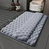 Memory Foam Bathroom Mat - Upgraded with Backing Flange Gray