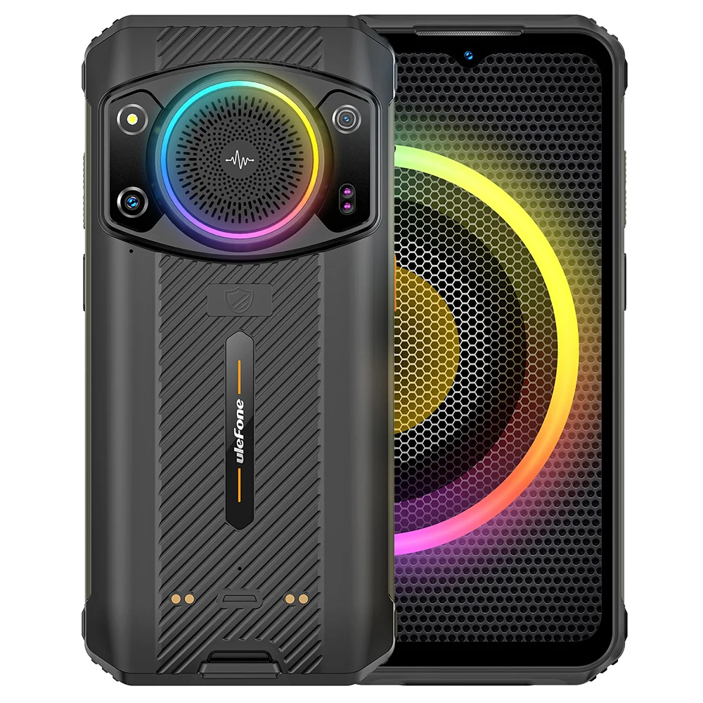 Ulefone Armor 21 Smartphone 256gb Android 13 Waterproof Rugged Phone 9600mah 6.58" Nfc Infrared Night Vision Mobile Phones