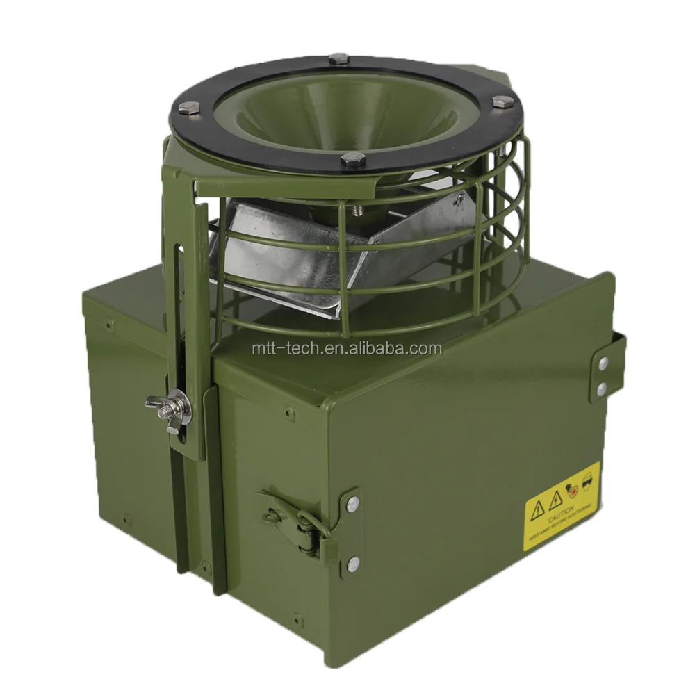 Lightweight Automated Solar Powered Automatic Deer Corn Game Wildlife Feeder with Timer