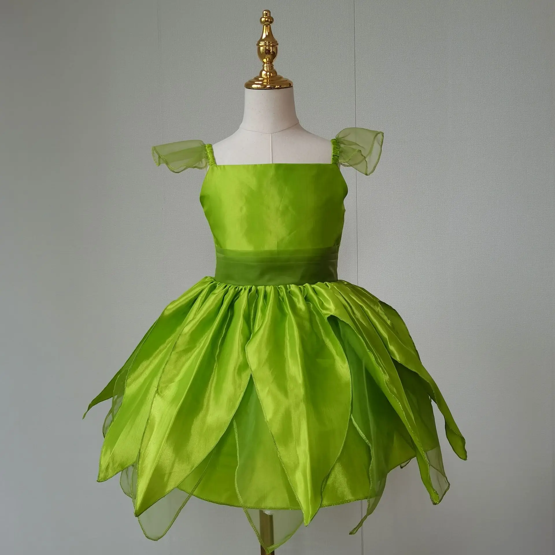 green dress halloween outfit Green fairy Tinkerbell dress cosplay costume Green Fairy Adult Hallowe –  Cosplayrr