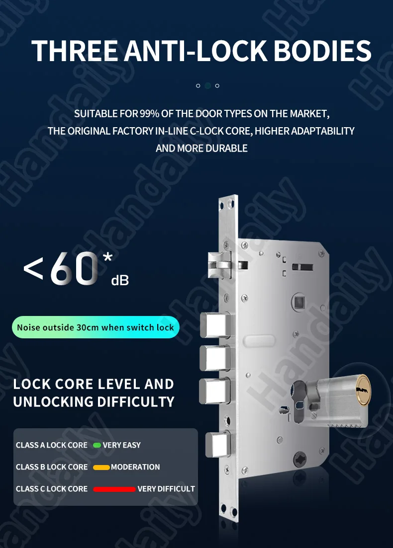 fechadura digital security lock 3d face recgonistion palm vein tuya wifi smart door lock with intercom camera and fingerprint v80-11