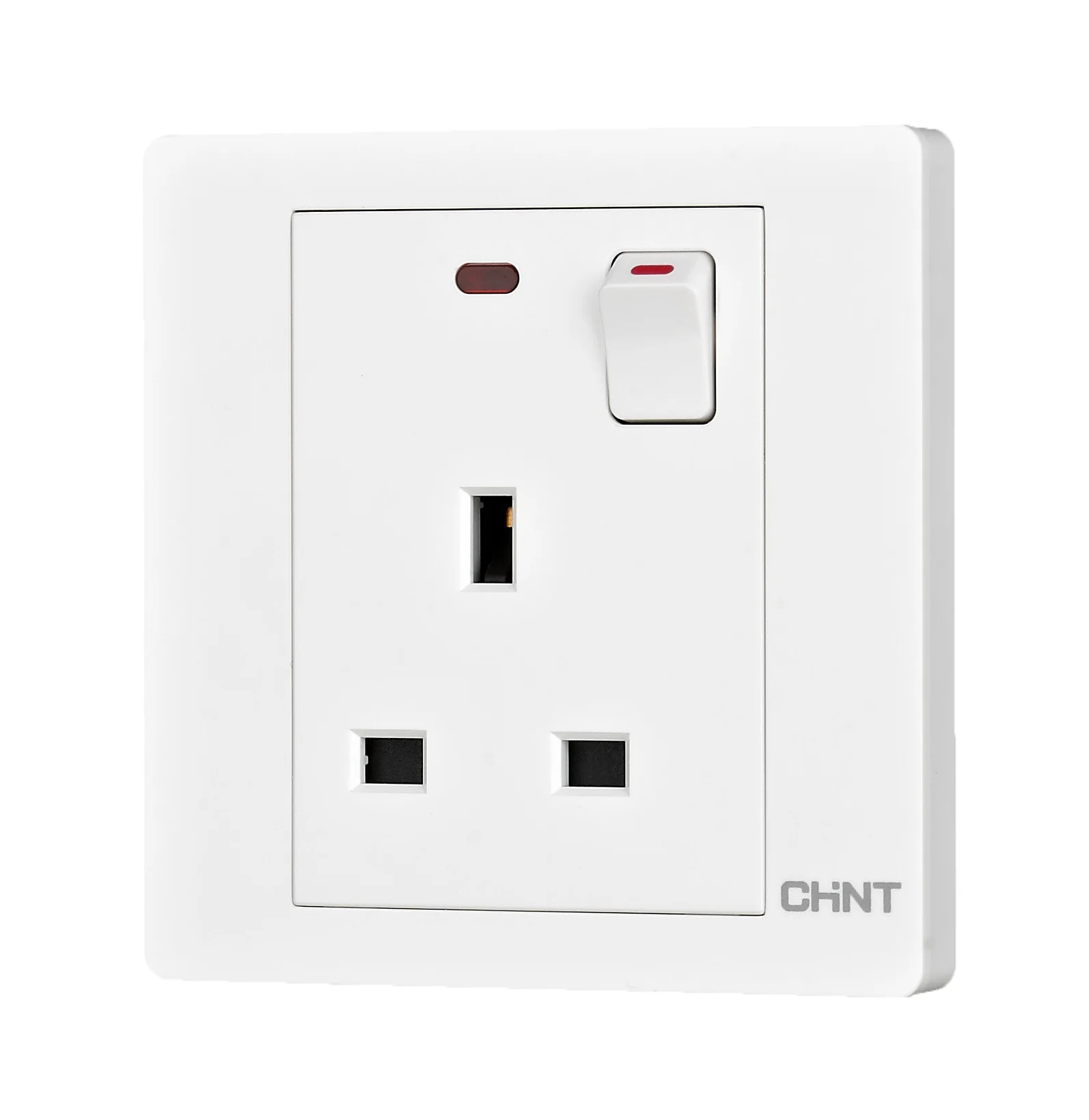 Chint Power 13A 250V Long Use Life Wal 1 Gang 3 Pin Switch and Sockets Latest