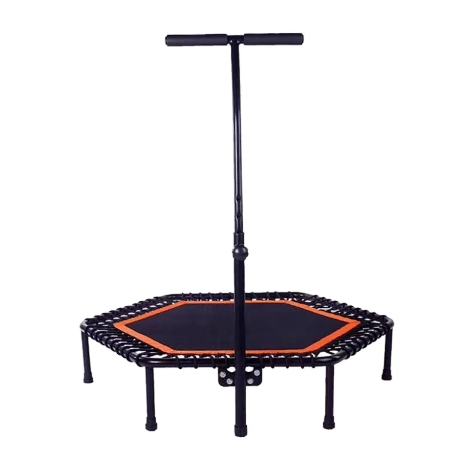 gym home gymnastics body building fitness trampoline with t bar