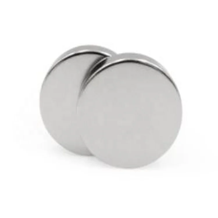 Round Shaped Disc Neodymium Flat Thin Magnets