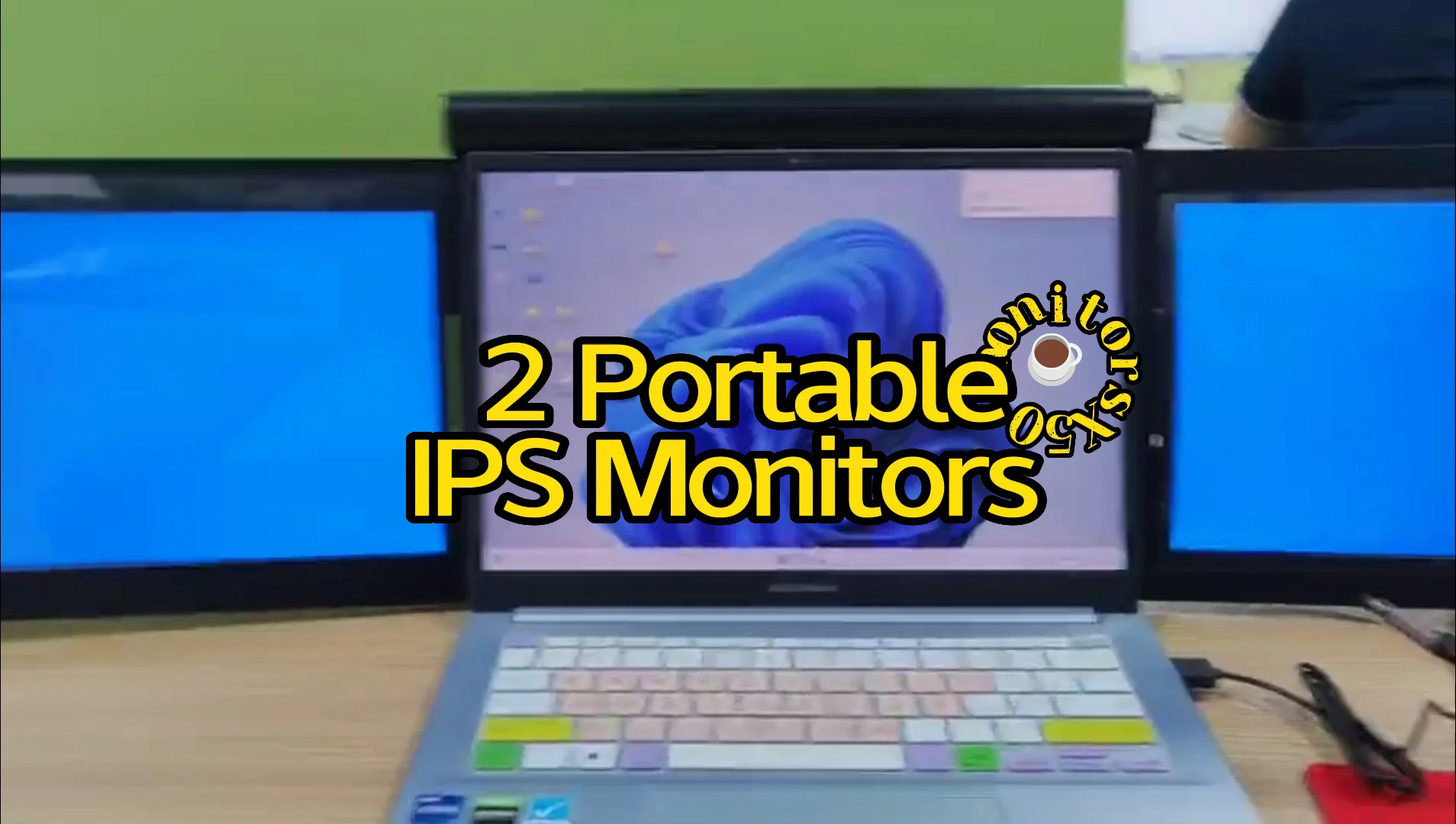 Portable Monitor Extension Laptop Expansion Portable Monitor Triple