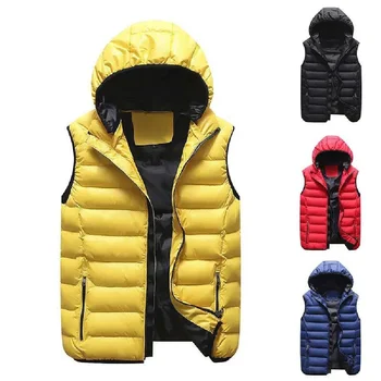 Wholesale Quilted Puffer Vest , High quality men vest Winter Puffer Vest OEM design with your logo with your logo