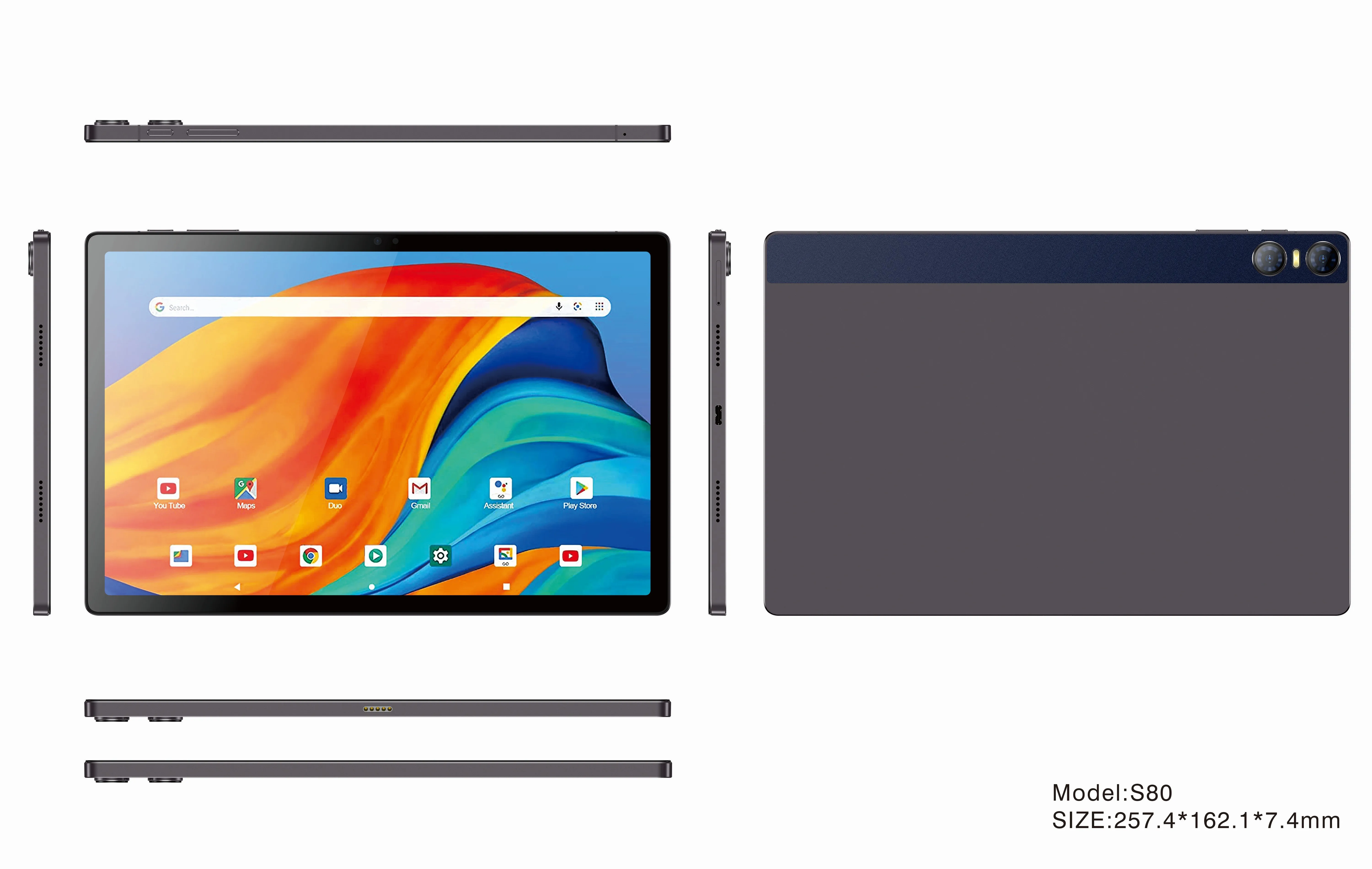 OEM/ODM 11-Zoll-Tablet mit großem Bildschirm, 4G LTE, 7200-mAh-Akku, 6 GB RAM und 128 GB internem Speicher für Bildung und Spiele (Android 13)_voghion.com