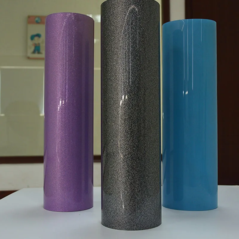 High Quality Transparent Plastic Sheets Custom Size Rigid Color Sparkling Pvc Sheet for Drum Wrap