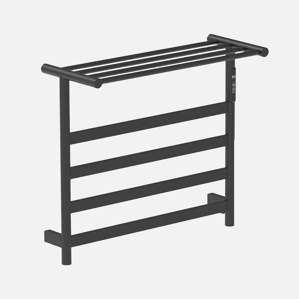 electric stainless steel wall-mounted bathroom towel rack