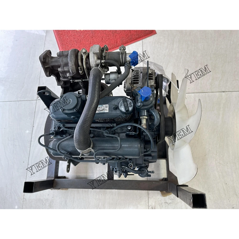 For Kubota D1105-T-ES03 Complete Engine Assembly New 99% 3000RPM 24.5KW