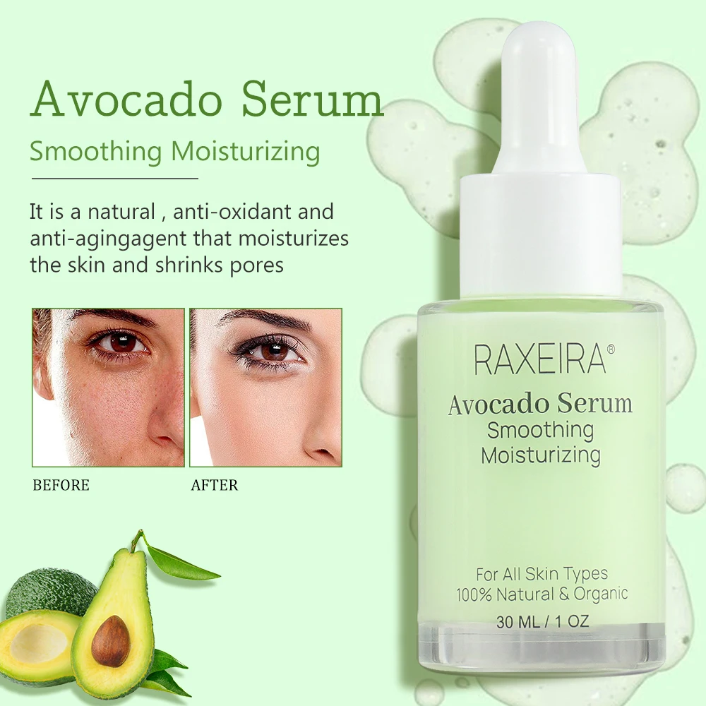 Private Label Natural Deep Hydrating Skin Care Organic Avocado Face