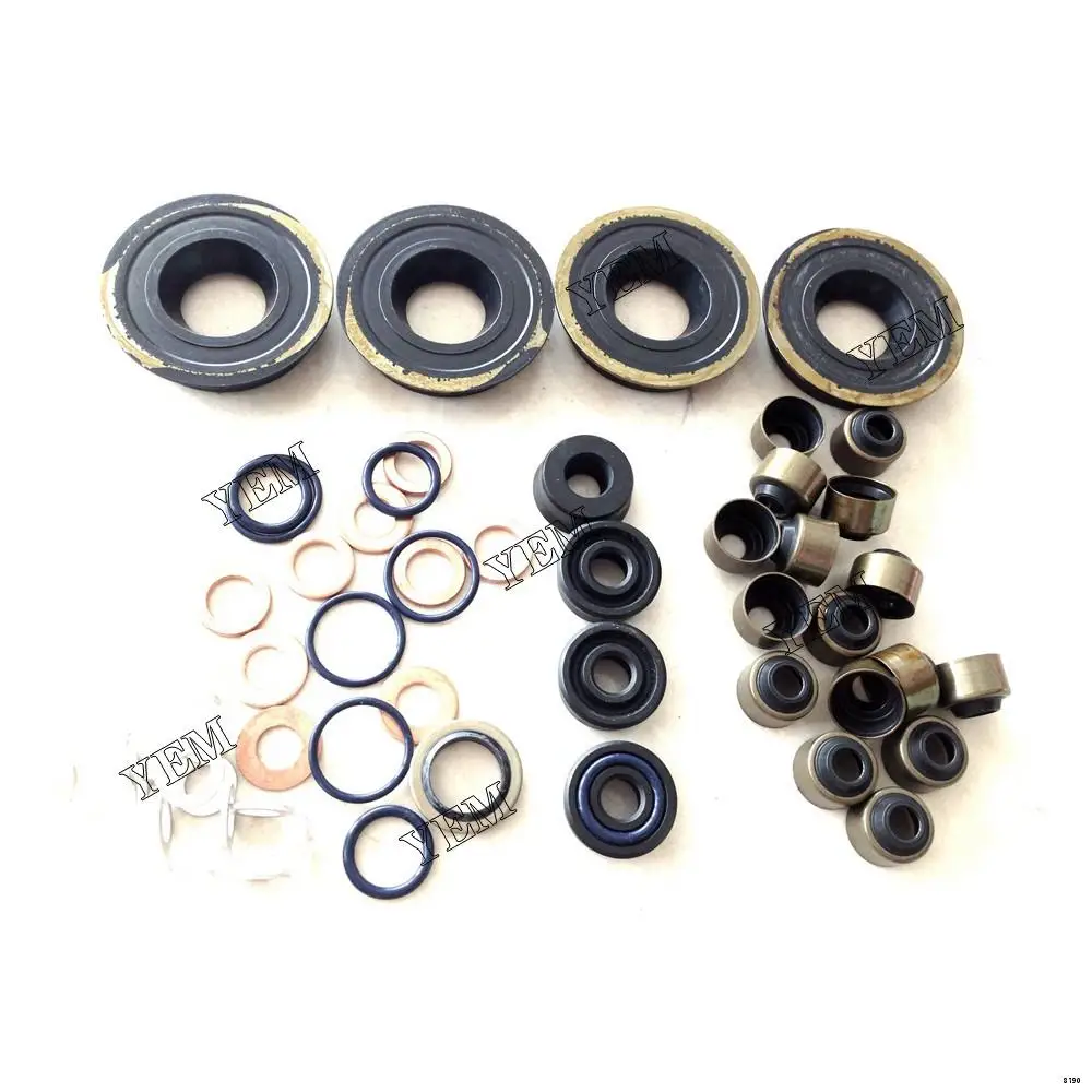 Head Gasket Set Fit for Kubota V2607 Engine Overhaul Rebuild Kit