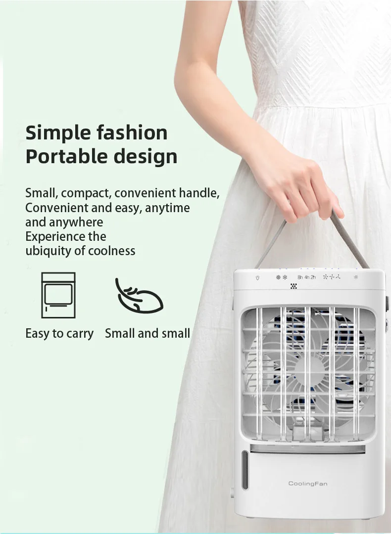 Desktop Small Air Conditioner, USB, Portable - detail 20