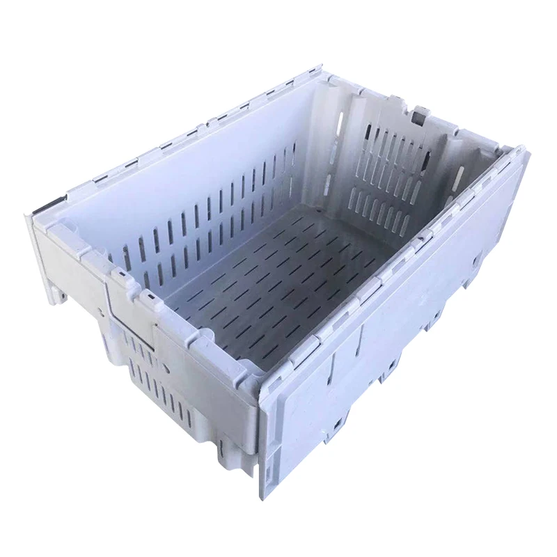 Wholesale Vented Mesh Stackable and Nestable pp Crab Storage Seafood Plastic Lobster Crates for Sale