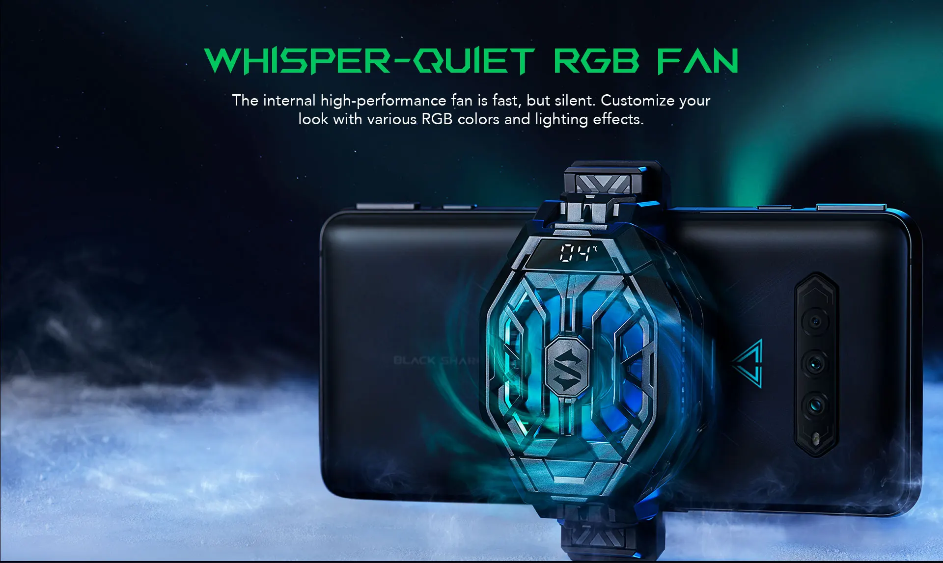 Original Black Shark Funcooler 2 Pro Liquid Cooling Fan for Mobile