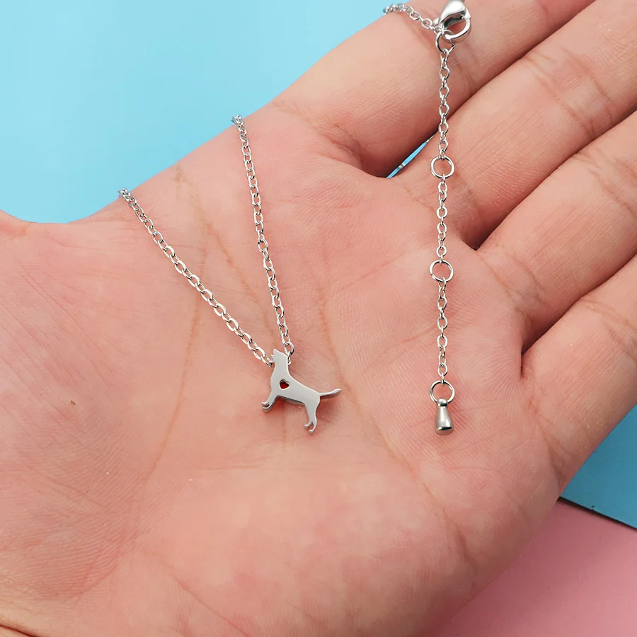 Dog Pendant Necklace
