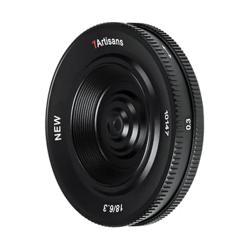 7artisans 18mm F6.3 II APS-C Small ,Fast and Thin Prime Focus Lens for Street Photography for Sony E,Z,XF Mount Prime Lens
