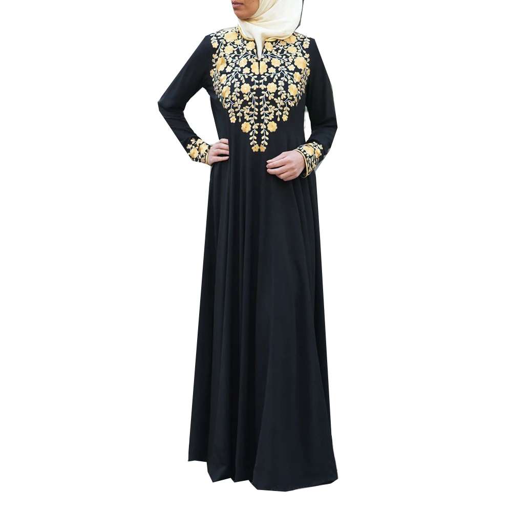 2022 Wholesale Islamic Clothing Middle East Women Dubai Robe Kimono