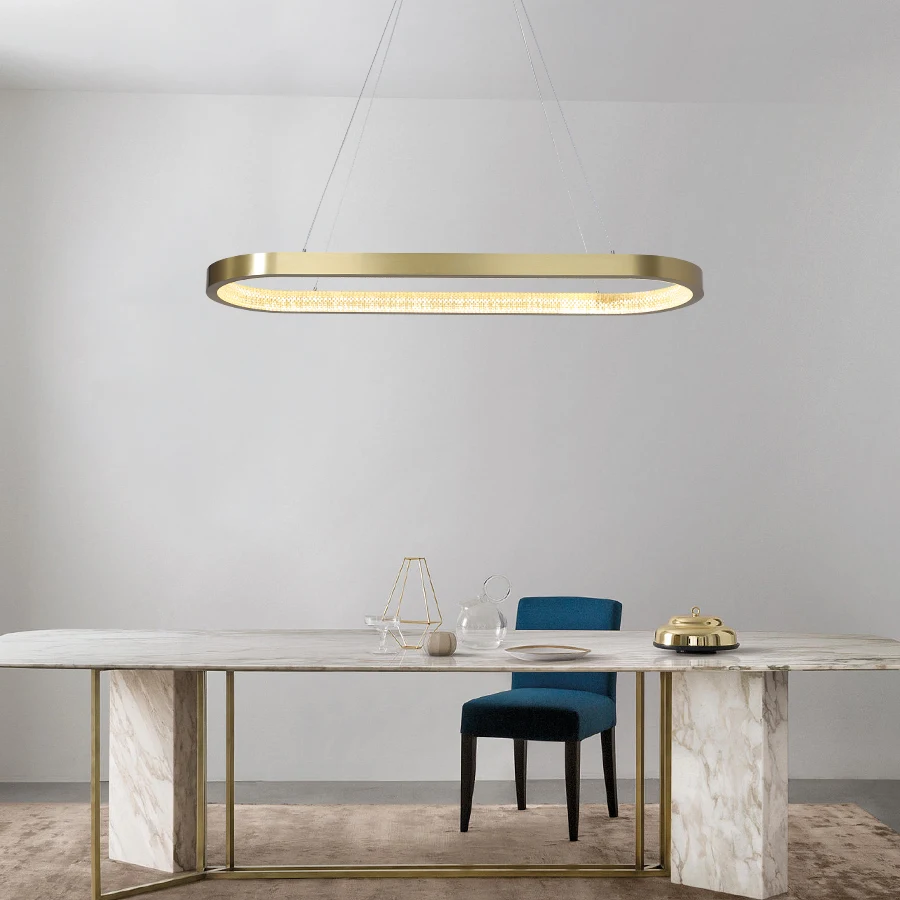 oval shape pendant light