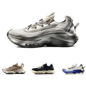 Men's High Top Running Sneakers Custom Service Spring/Winter Breathable Leather Upper Rubber Outsole Big Sizes