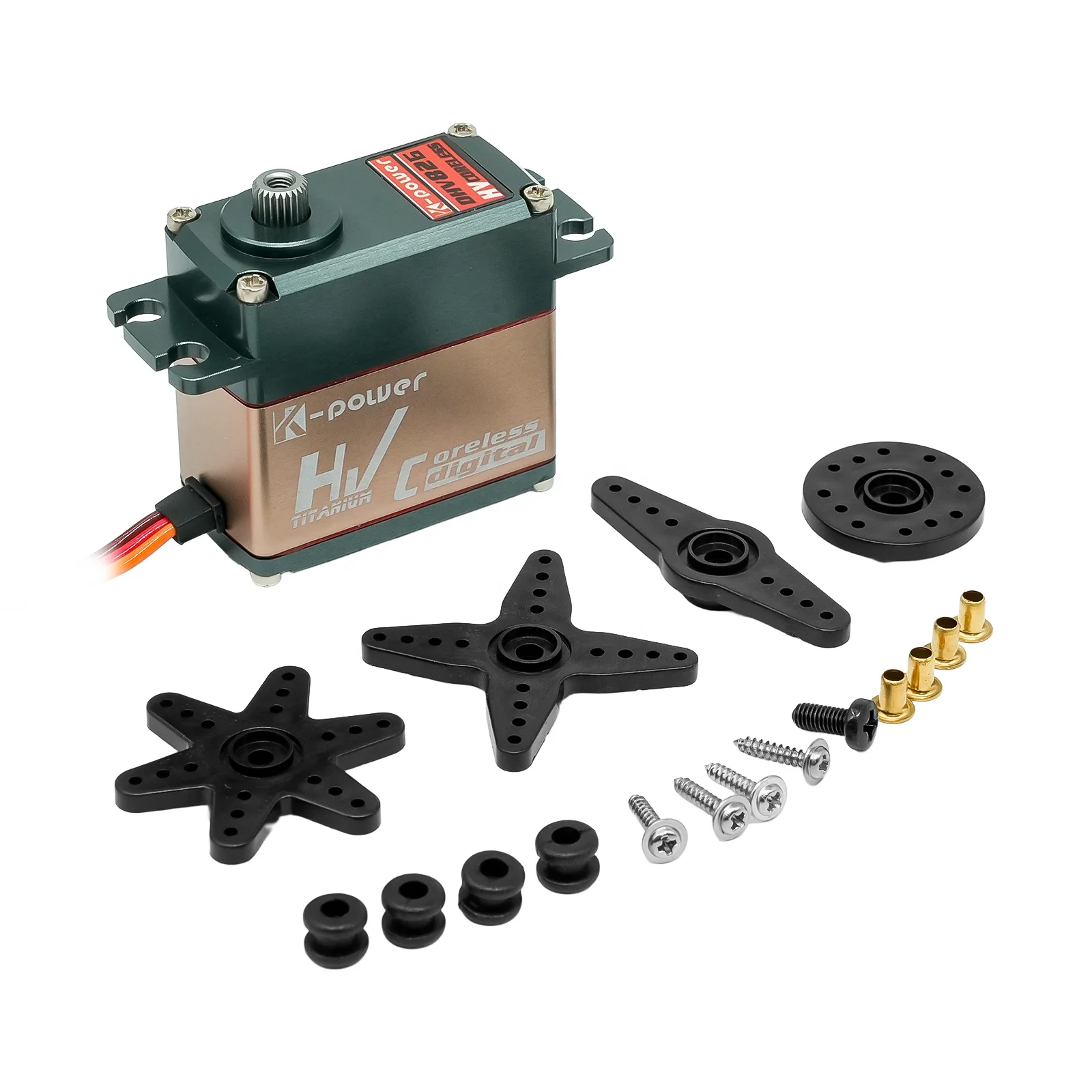 K-power 25kg High Voltage Coreless Waterproof RC Servo