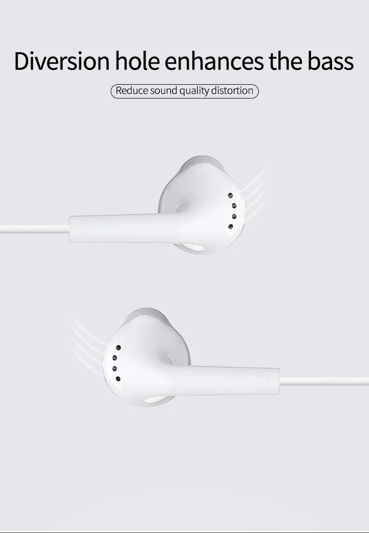 2024 Hight Quality Wholesale Price S5830 C550 Earphone With Mic, 3.5mm Jack In- Ear Headphones Headset Earphone for Samsung