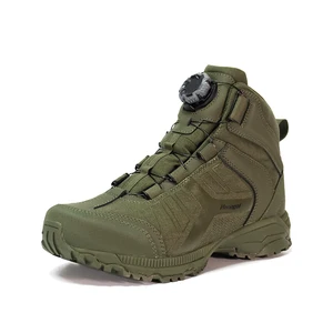 Hanagal Factory OBM ODM Custom Combat High-top Tactical Composite Toe Safety Boots for Men