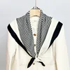 90-rayures blanches-90cm