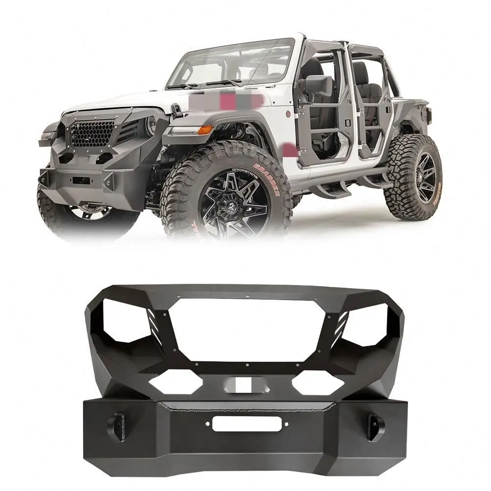 Spedking Armor body kit grille bumper fender flares For Jeep Wrangler ...