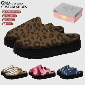 Factory Customized Cotton Shoes Autumn and Winter New Style Warm Outdoor Men's and Women's Sports Cotton slippers logo Custom