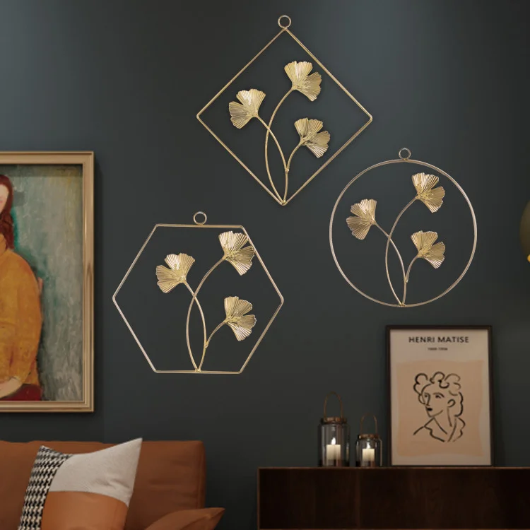 Креативная домашняя гостиная фоновые украшения Настенная ваза для