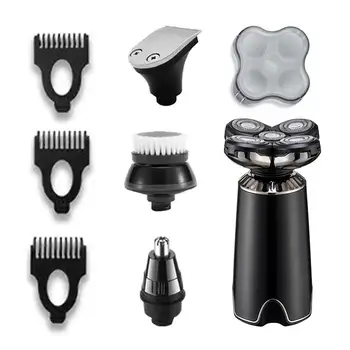 Multi 4 in 1 the Bald Head Self-shaver for Men Five-blade Multi-functional Nose Electric Shaver