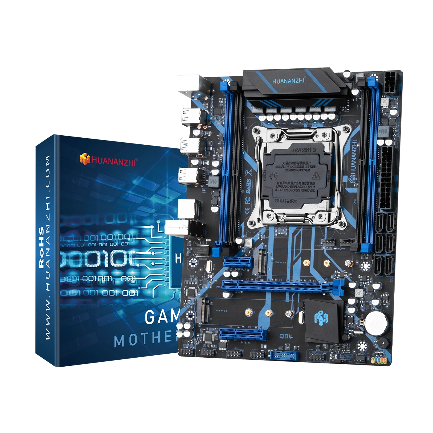 QD4 X99 Desktop Gaming Motherboard Kit with Xeon E5 2680v4