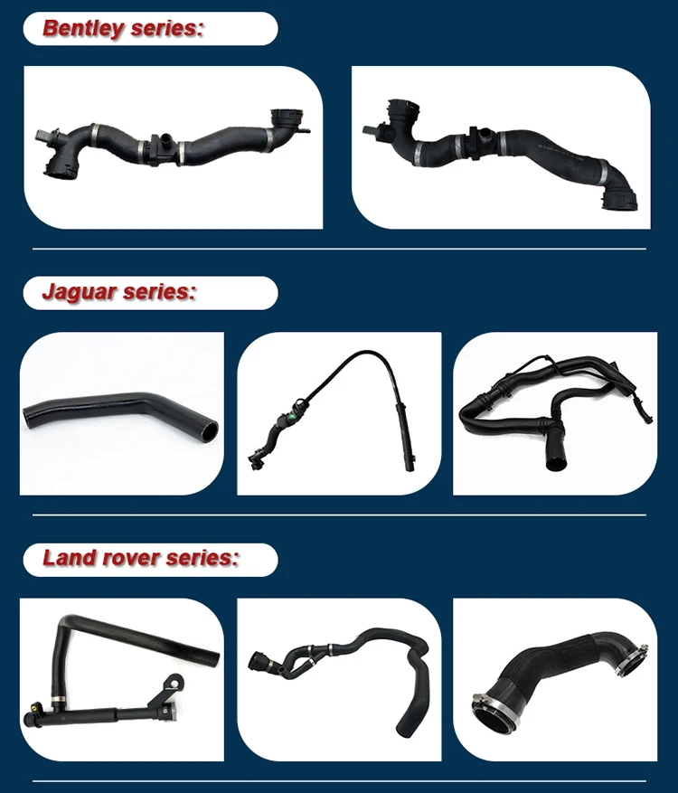 Auto Parts Rubber Coolant Radiator Hose Lr039250 For Land Rover Range ...