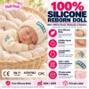 Yellow Knit Side Sleeping Baby