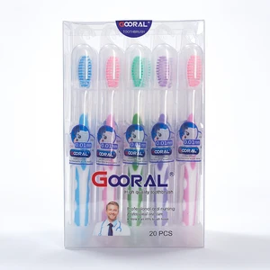 Customized Logo PVC Biodegradable Disposable Toothbrush Soft Nylon Opt for Home Use Factory Price OEM OEM Toothbrush Plastic