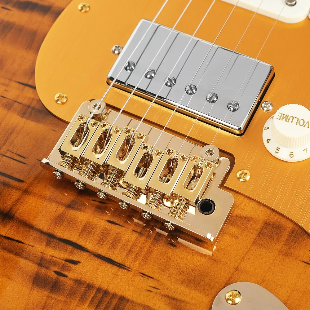 D-190 Electric Guitar - High Quality, Low Price Gold Color
