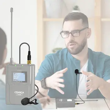 Comica Lavalier Microphone, CVM-M-O1 Omnidirectional Lapel Microphone for Sennheiser, and Other Wireless Lavalier Transmitter detail image