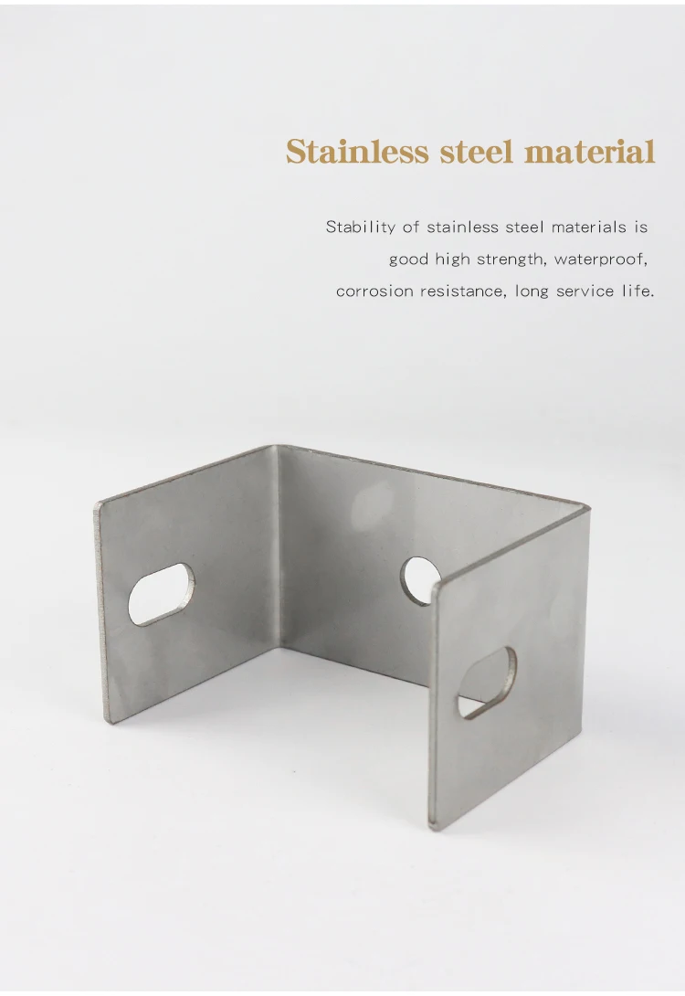 Stainless Steel Ushape Bracket Wpc Timber Tube Use U Bracket Buy Stainless Steel Ushape