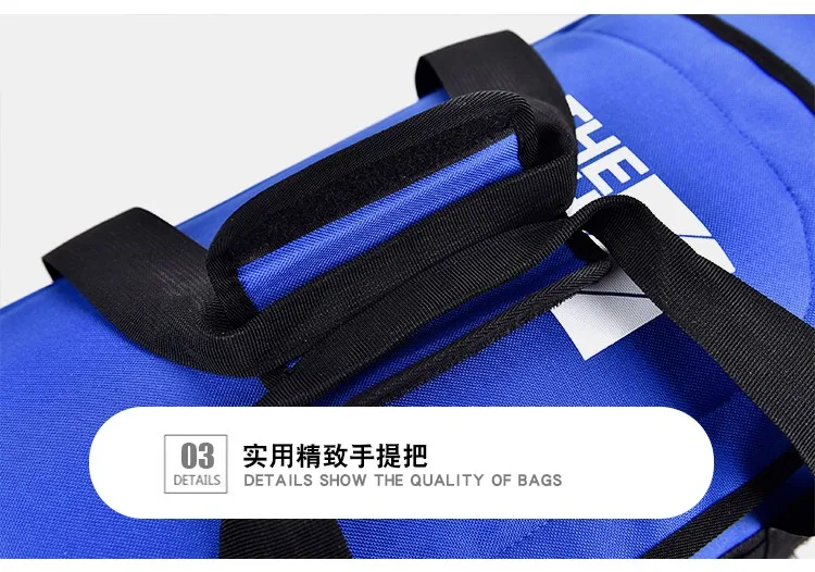 Multi-function men sports gym bag large capacity backpack custom logo women travelling duffle backpack bag waterproof travel bag