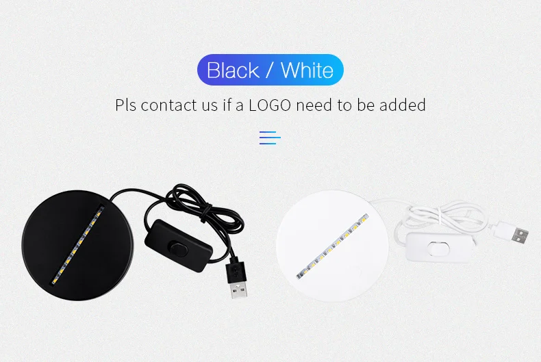 Wholesale 3D Creative Cartoon Acrylic Night Lights Optical Illusion Lamps Acrylic LED Night Lamps Light manufacture