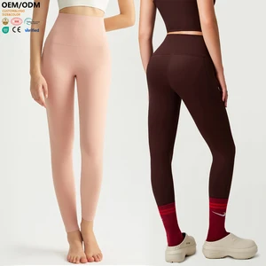 XW-CK-5107 Gym Clothing Versatile Activewear Stretchy Comfortable Quick Dry Elastic Waist Yoga Leggings for Women High Quality