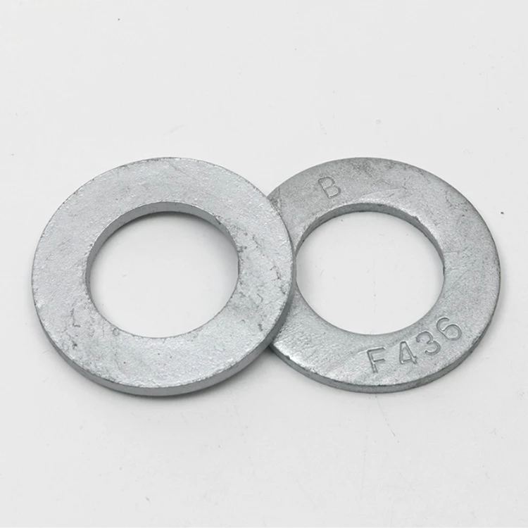 Astm F436 Round Structural Flat Washer Heat Treated Steel Washer Hdg ...