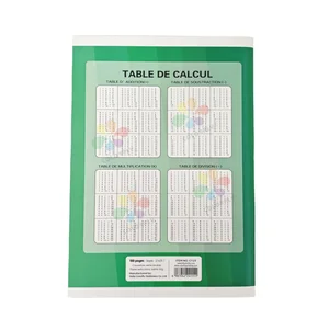 High Quality A4 Size Exercise Books 96 Pages Wholesale Custom Inner Printing Exercise Book Custom Design Exercise Book for Kids