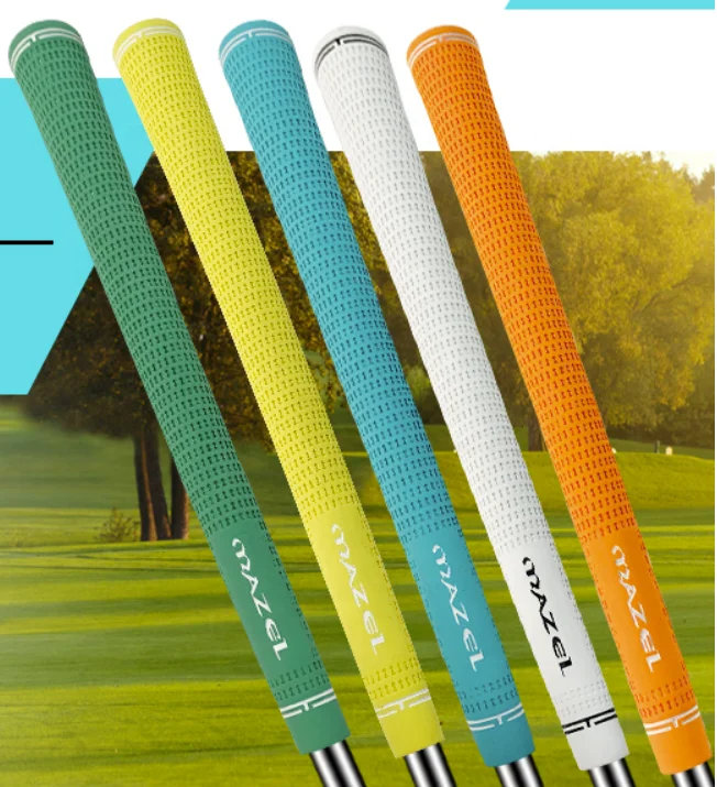 Custom Logo Non Slip High Performance All Weather Tour Pro Velvet Golf Rubber Grips Standard Size Midsize and Jumbo for Sale