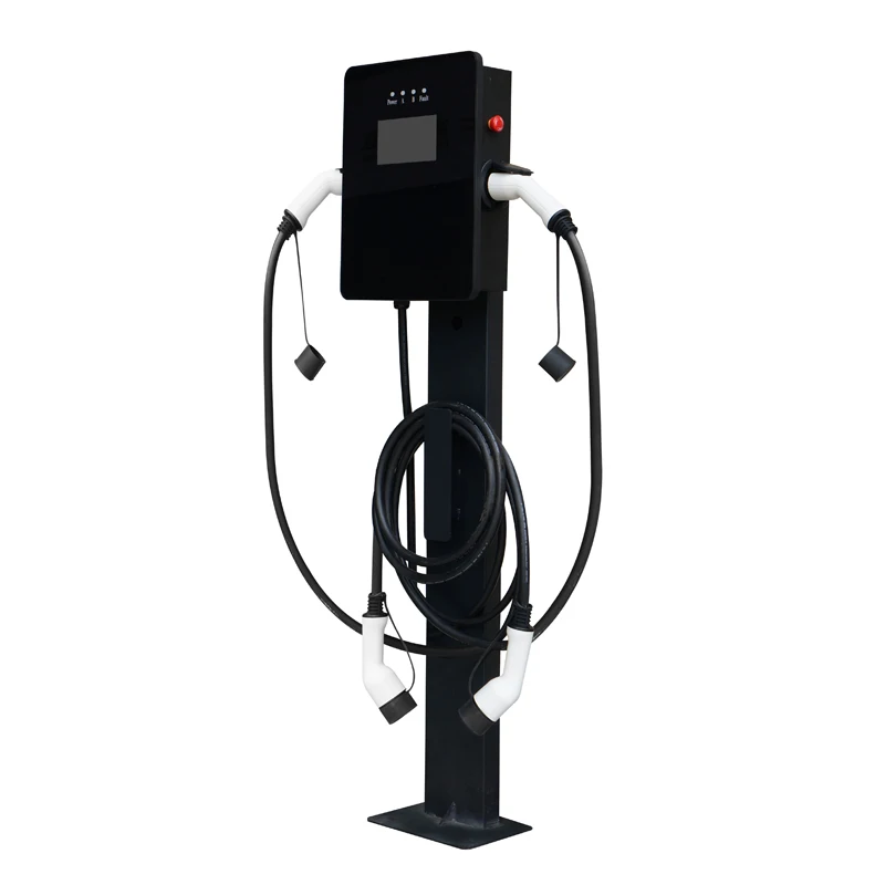 Evse Pillar Stand For Floor mounted Ev Charging Station Pedestal Stand