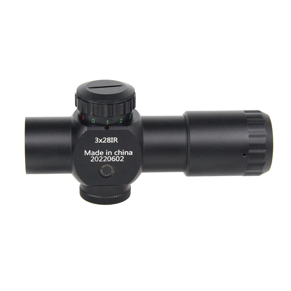 Luger 3X28 Outdoor Sport Hunting Optics Reticle Scope