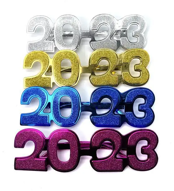 Buy Wholesale China Happy New Year's Eve Glasses 2023 Party Photo Prop  Supplies & Party Sunglasses at USD 0.8